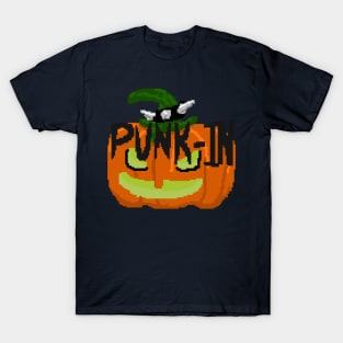 Punk-in Pumpkin Pixel T-Shirt